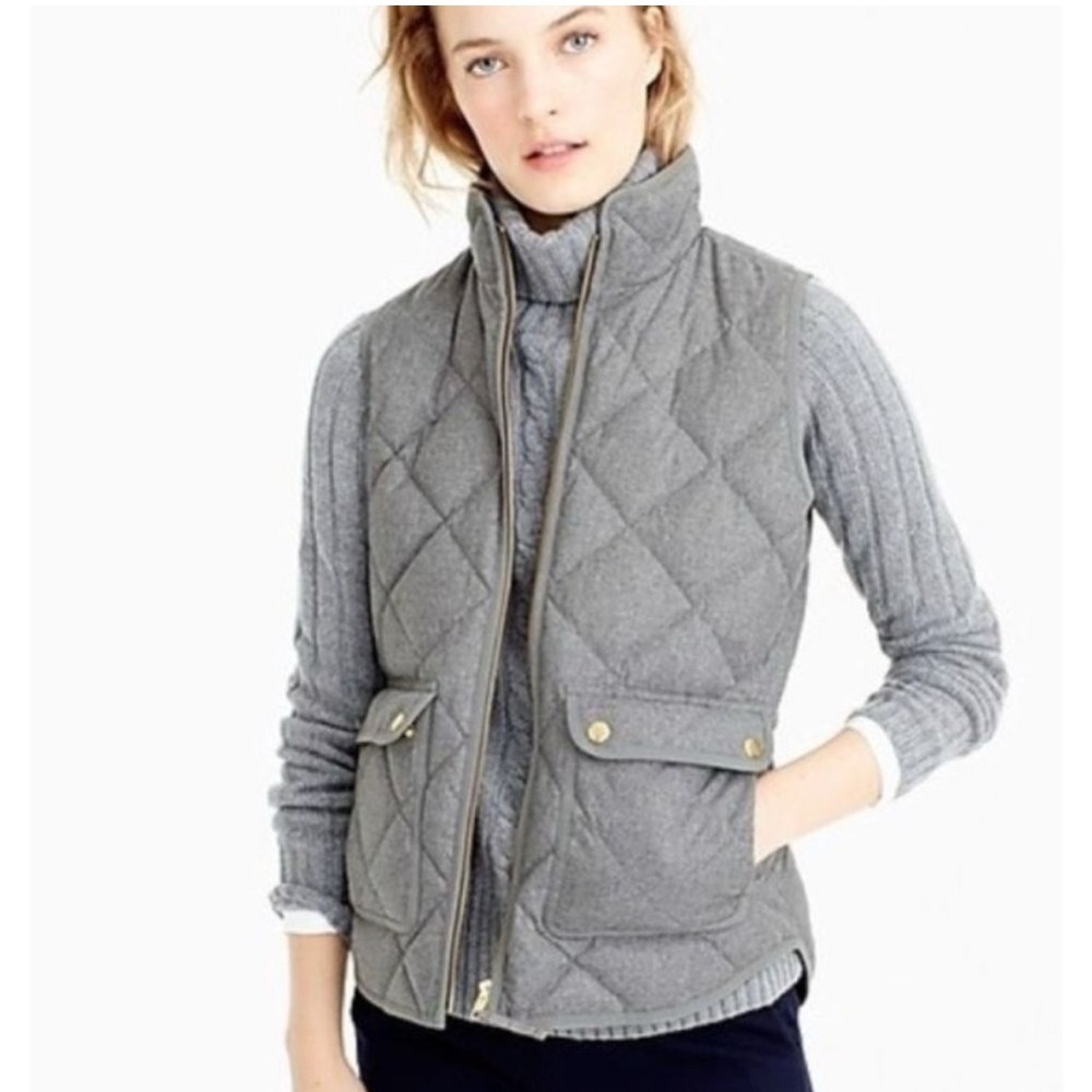 J. Crew Quilted Excursion Vest